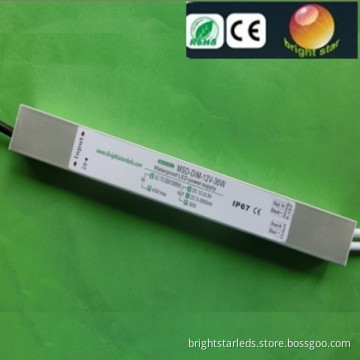 0-10V Constant Voltage Dimmable LED Driver/Power Supply 24V 36W